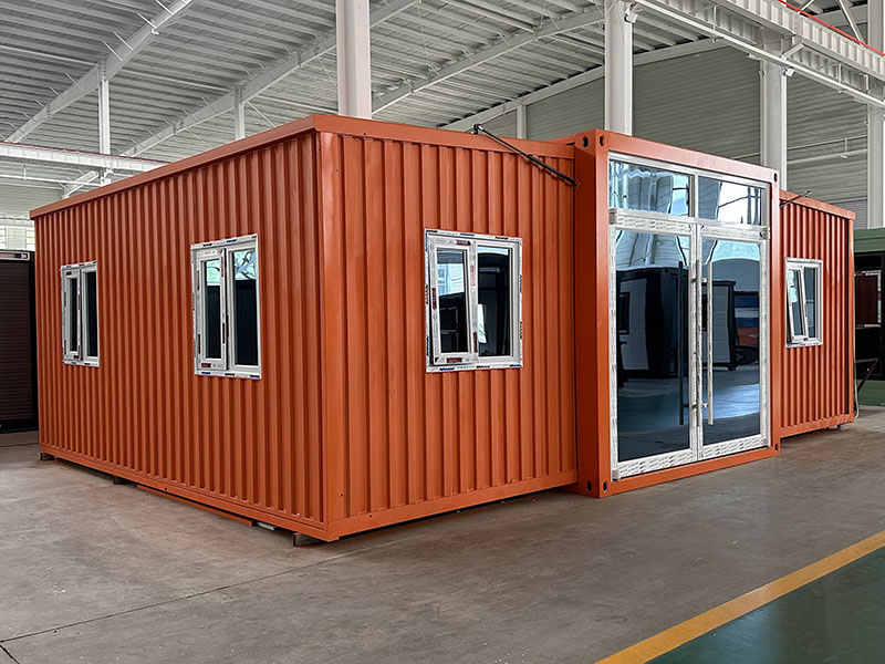 Pengenalan produk kotak bergelombang ekspansi sayap ganda 20 kaki
