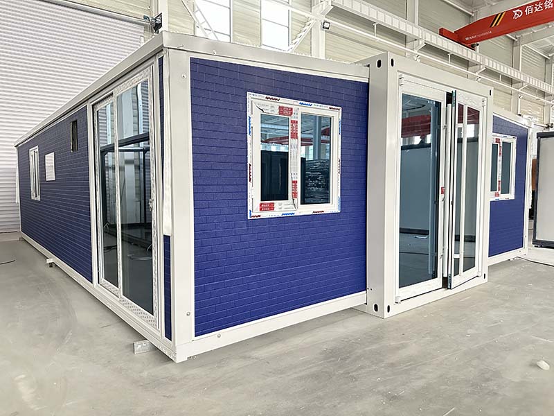 Introduzione del prodotto del tetto inclinato di 20 piedi della scatola di espansione a doppia ala
