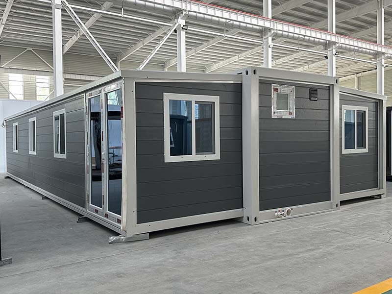 30피트 경사 지붕 이중 날개 확장 박스 제품 소개
