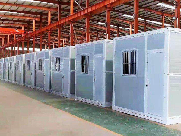 Introduzione di prodotti delle case pieghevoli temporanee
